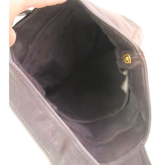 SVEN MADE IN USA BROWN GENUINE LEATHER BACKPACK SHOULDER BAG HANDBAG BOHO PURSE - Picture 5 of 11